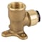 Apollo 1/2 in. Brass 90 Degree Push-to-Connect x Female Pipe Thread Drop Ear Elbow FSBDEE12 - alternate 1